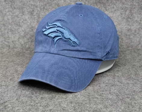 47brand弯檐棒球帽子NFL丹佛野马队...