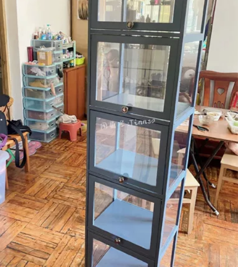 实体店关门！清仓出10个全透明柜子展示柜手...