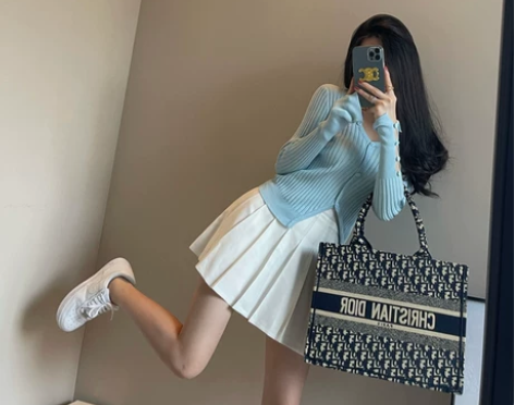 高品质~锋利褶 垂顺质感 高腰百褶裙a字裙...