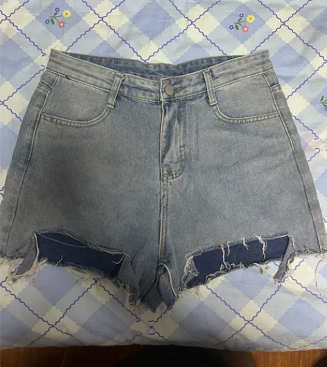 石原泥美推荐牛仔短裤  就穿过一次L码 感...