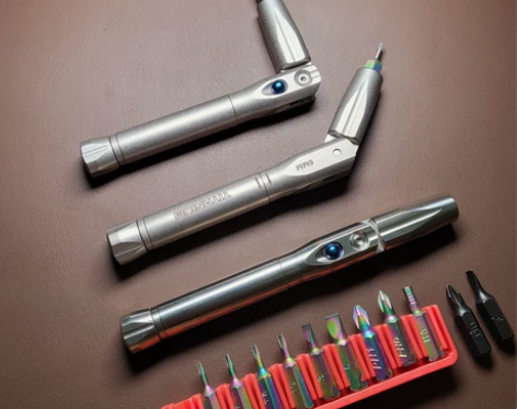 V5熊头 L型多角度 折叠荆棘轮手掌改锥螺...