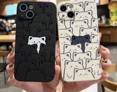 ins风小熊手机壳苹果13卡通iPhone...