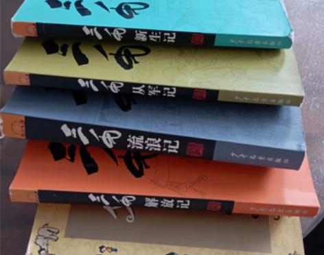 闲置的《三毛故事集锦》四本+《父与子全集》...