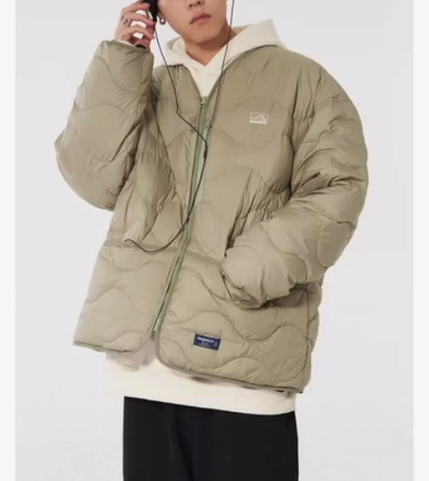 JNXS江南先生日系防水白鸭绒羽绒服男冬季...