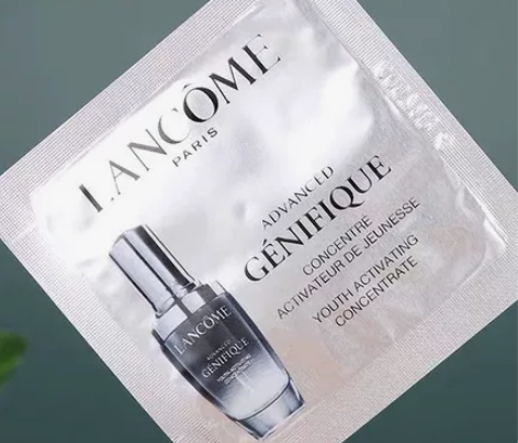 10片包邮出兰蔻全新精华肌底液1毫升兰蔻小...