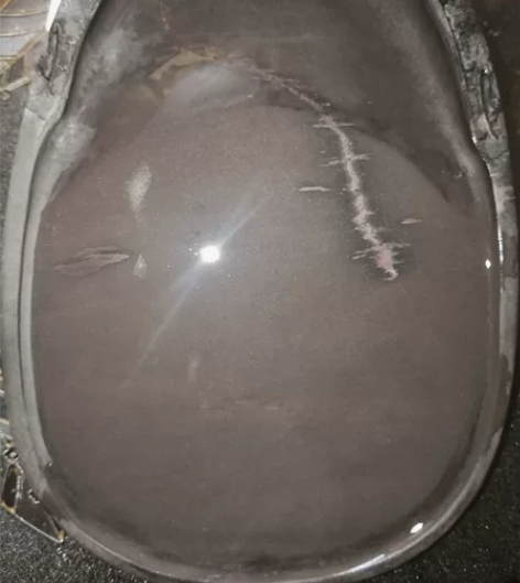 转让闲置旧藏80—90年代夔龙纹端砚，石质...