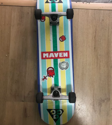 闲置滑板，没玩几次，maven板面，dbh...