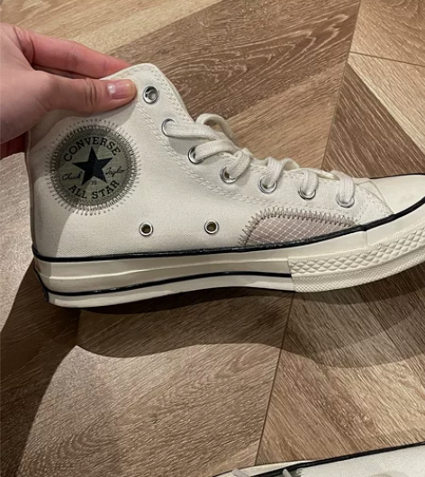 匡威1970s补丁款，厦门专柜买的，仅在地...