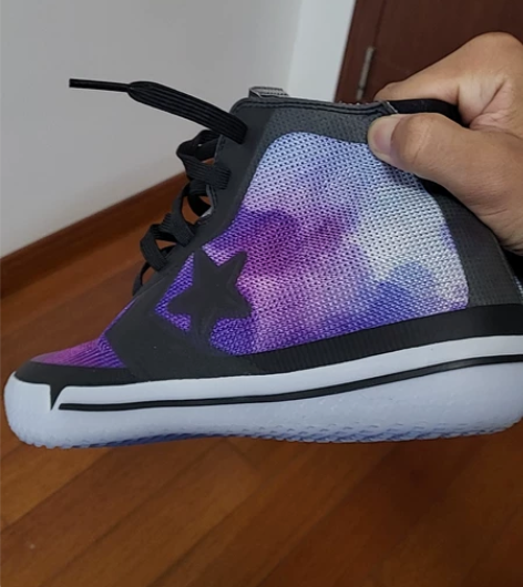 匡威bb紫色41码原盒，仅仅试穿，尺码买小...