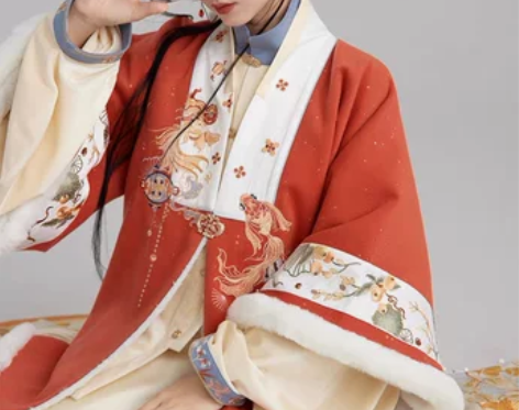 七月夕汉服 瑞雪 国风大典走秀款绣花半臂短...