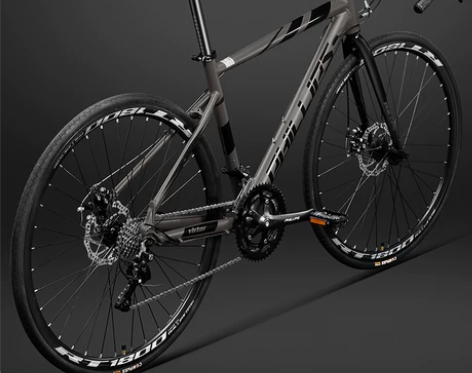 菲利普弯把公路自行车铝合金车架油碟刹手变速赛车男女款成人单车...