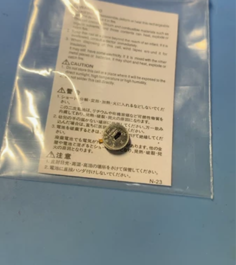 西铁城手表电池UT621 CTL621F电...