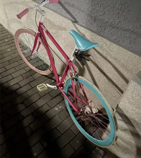 死飞 自行车，骑过几回，家里放不下了 便宜...