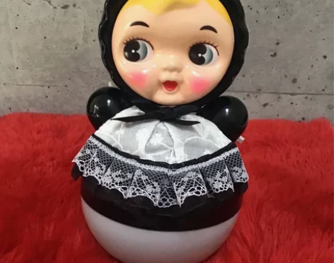 （预定）昭和赛璐璐 黑色 女仆 哥特风 中...