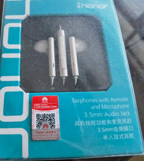 全新未拆荣耀入耳式耳机，型号图片放大看下 ...