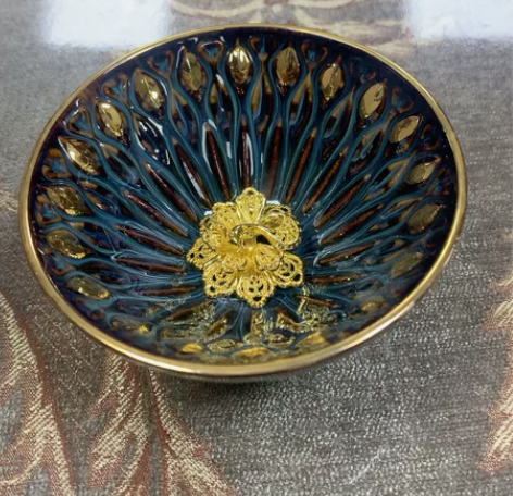 鎏金工艺盏，礼盒装，送人佳品 感兴趣的话点...