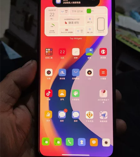 红米k40，95新，没过保，无拆无修，15...