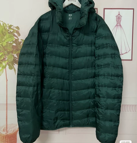 正品优衣库羽绒服男士轻装薄款羽绒服外套（X...