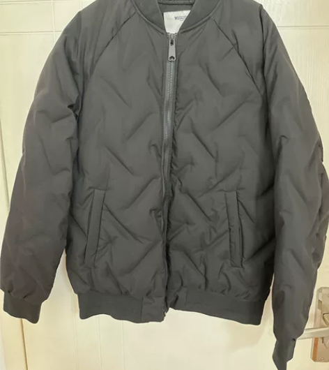 男士短款羽绒服 L码170-175 八成新...