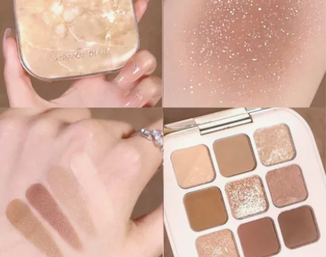 完美日记原石系列套装眼影盘大理石夏天大地色...