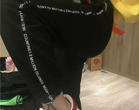 Apple姐姐2019款春夏款街头潮搭莱卡...