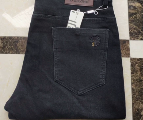 （厚款）秋冬新款清仓处理劲霸牛仔裤男士棉弹...