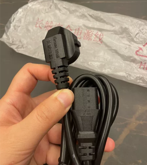全新长城安全电脑电源线 三孔，国际标准1....