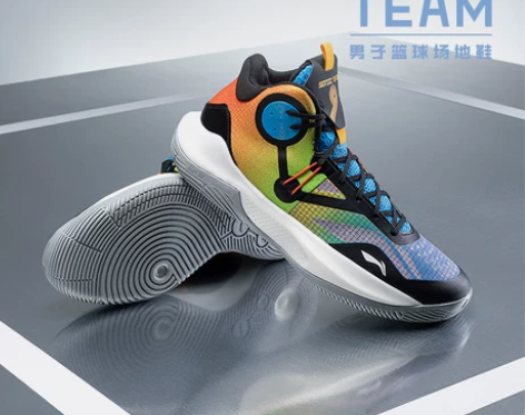 李宁篮球鞋男鞋音速9 TEAM减震实战球鞋...