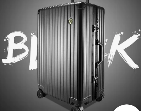 行李箱女铝框万向轮密码登机旅行箱皮箱子学生...