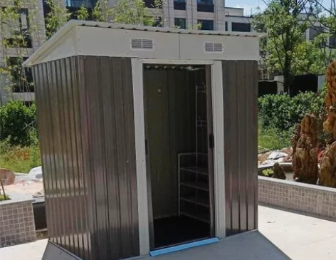 户外储物房摩托车自行车放置房 可拆卸组装移...