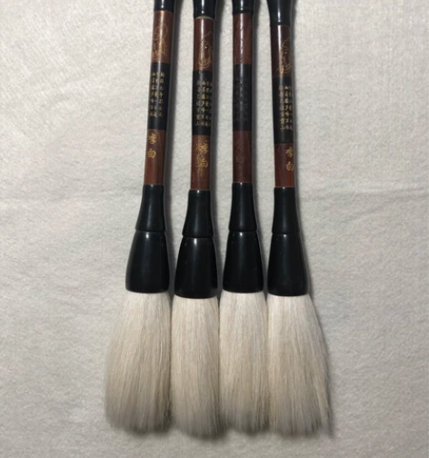 大斗笔 实木牛角杆 羊毫加健 直径3.0 ...