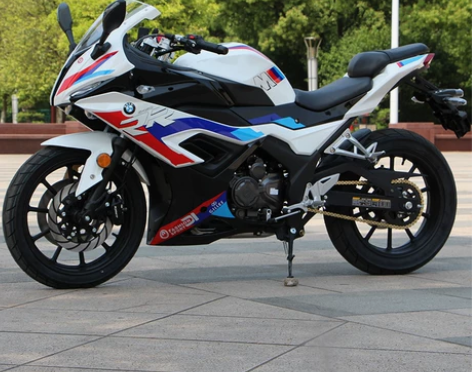 全新魔影S450双缸水冷摩托车跑车趴赛重型...