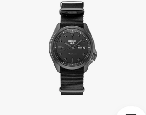 SEIKO精工5号手表情侣表尼纶带绿水鬼时...