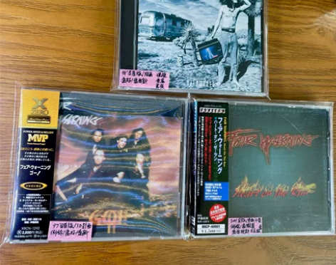 Fair Warning-三张日版打包,德...