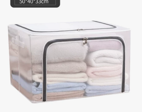 衣柜收纳筐布艺衣服收纳箱家用可折叠装杂物玩...