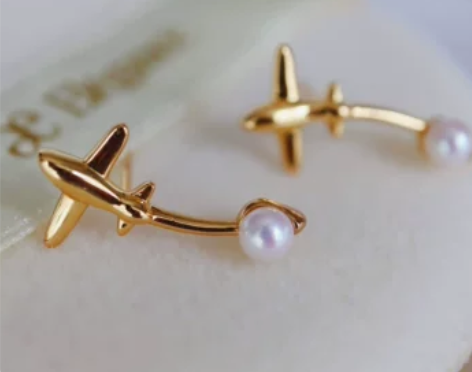 【一颗PeaReal】童年的小飞机耳钉S9...
