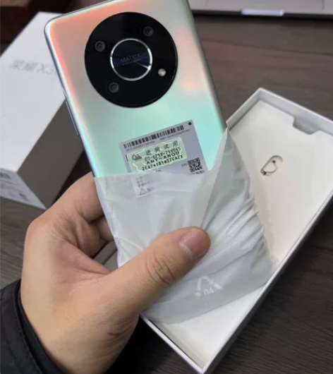 捡漏新机未激活仅拆封，荣耀X30银色8+2...