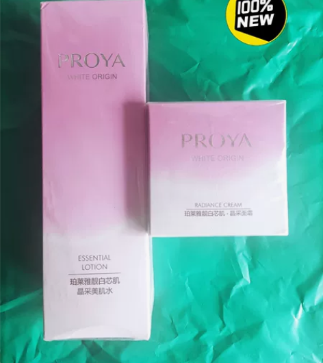 全新珀莱雅靓白芯肌晶采美肌水面霜爽肤水化妆...