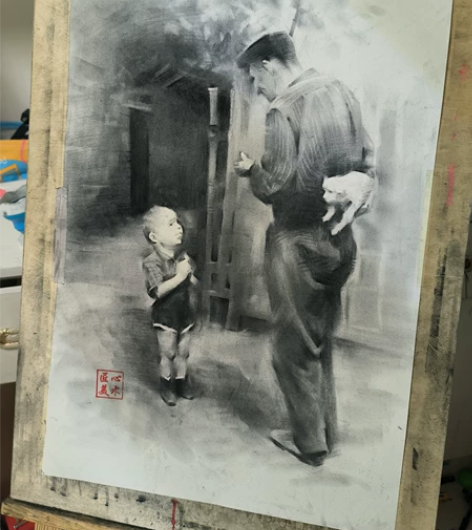 素描作品可售 感兴趣的话点“我想要”和我私...