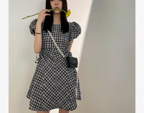 亼一OneSpecial高级设计感小众格子...