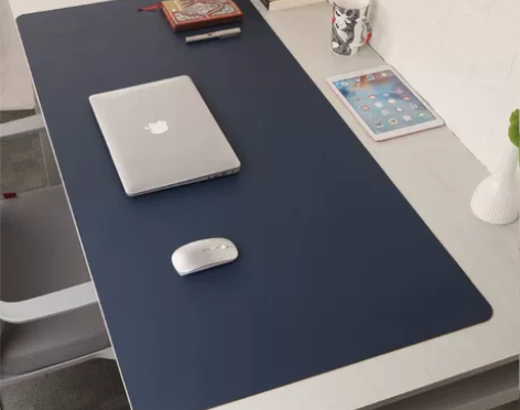 办公桌垫皮质大号鼠标垫书桌垫笔记本电脑键盘...