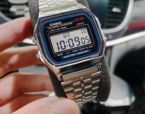 【日本制造】casio卡西欧手表男小银表复...