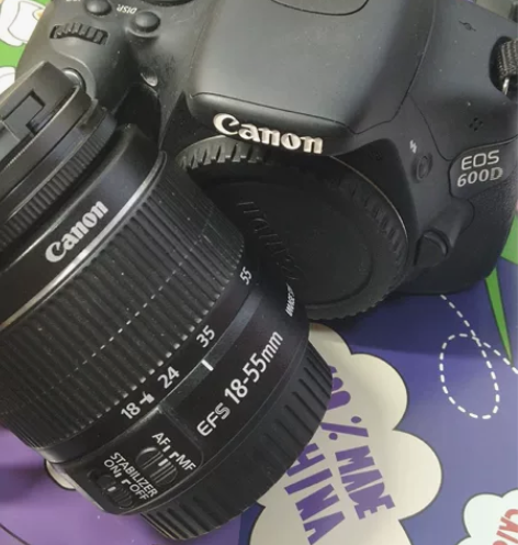 高三学生党自用单反相机 佳能600D套机配...