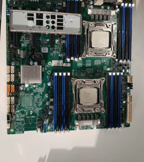 超微 双路主板 x10dai，95新，原装...