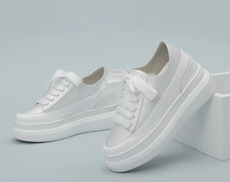 内增高小白鞋女婚纱神器伴娘鞋2022新款绸...