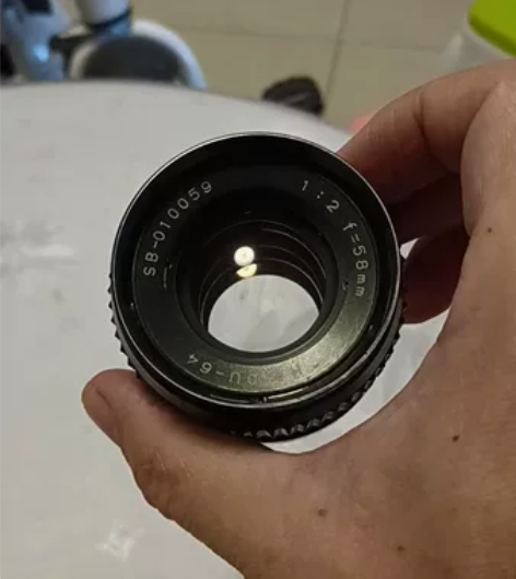 老海欧单反相机镜头,mD口,金属机身,光圈...