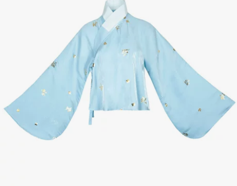 都城南庄汉服韶华赋歌短衫夏季薄款明制汉服白...