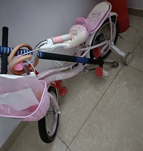 上海永久牌自行车14寸，放家里放着没骑过几...