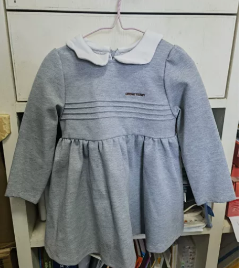 女儿的裙子，90码，英伦风，适合秋冬季穿，...