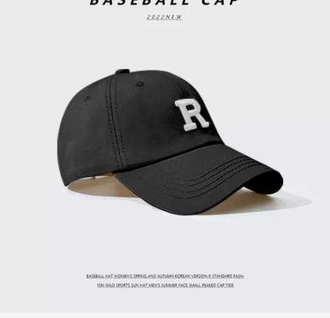 帽子男生鸭舌帽男ins潮流潮棒球帽大头围R...